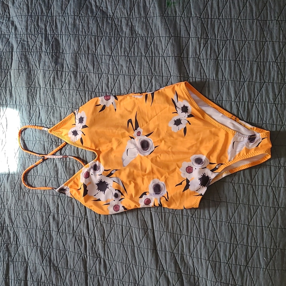 Floral One Piece Swimsuit